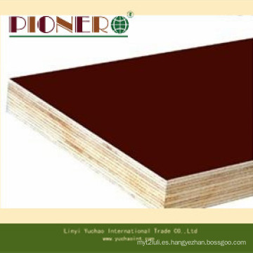 Negro Film Faced Plywood para construcción con buena calidad